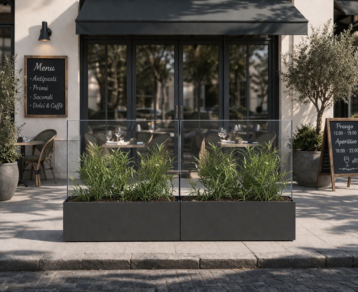 paraventi modulari per l'outdoor