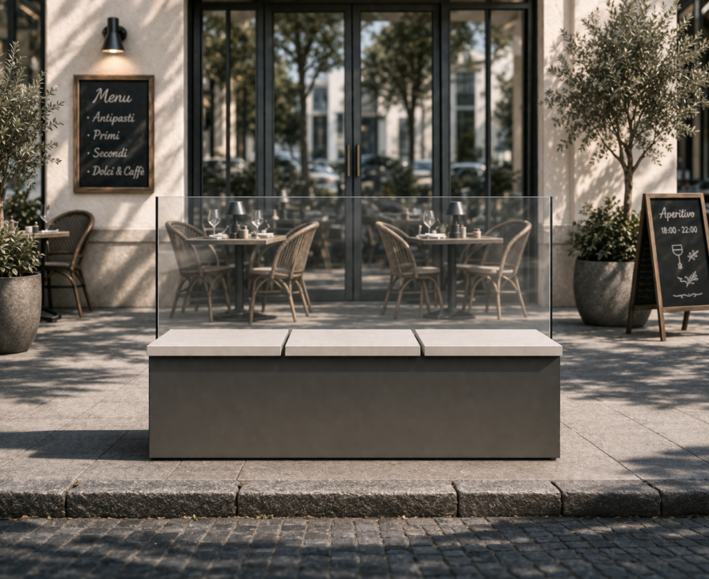 paravento modulare per l'outdoor