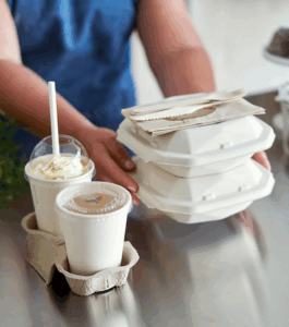Coppetta bianca Gran Buffet