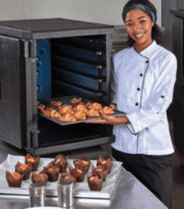 Contenitore isotermico Cam GoBox Cambro per vaschette gelato apertura superiore De Luca