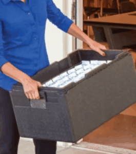 Contenitori isotermici professionali per delivery gelato