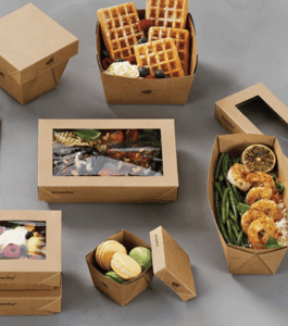 Contenitori take away professionali e packaging per food delivery ristorante De Luca