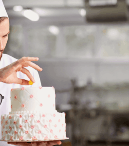 Decorazioni alimentari professionali, zuccherini, granelle e coadiuvanti per pasticceria De Luca
