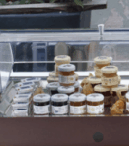 Parti funzionali e componenti tecnici sistema buffet linea Caleido