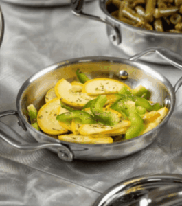 Pentolame in miniatura per servizio monoporzione gourmet