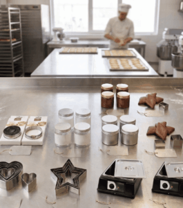 Utensili e accessori per la produzione in pasticceria e cioccolateria professionale