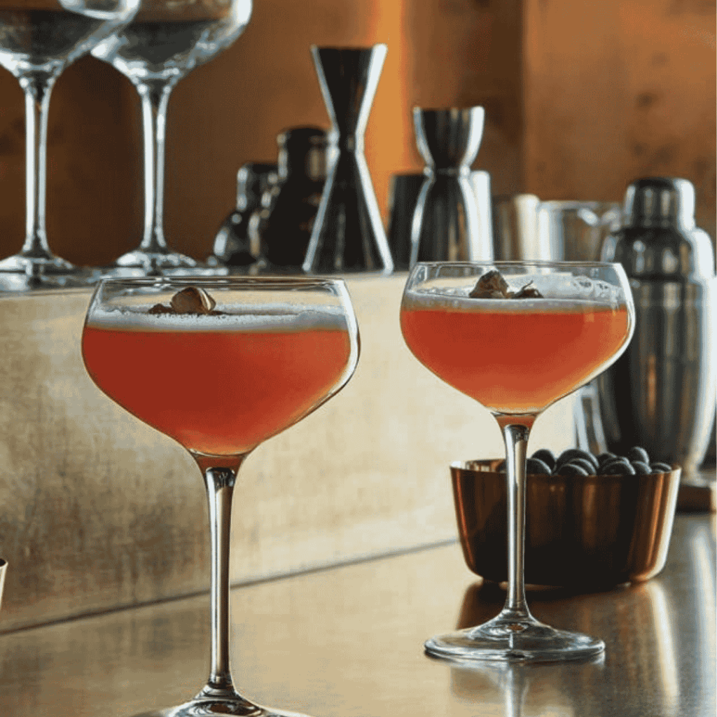 bicchieri da cocktail professionali per il bartender
