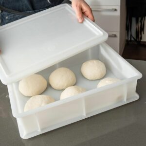 Cassette per impasto pizza professionali impilabili 60x40