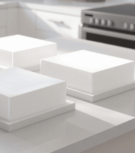 Basi in polistirolo quadrato per cake design