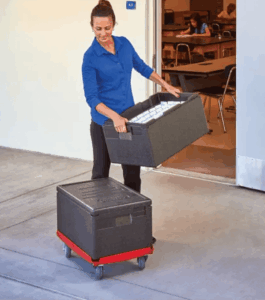 Contenitori per delivery pizza isotermici professionali
