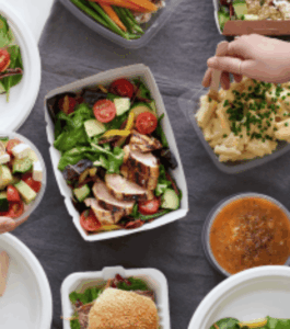 Contenitori take away professionali per ristorazione
