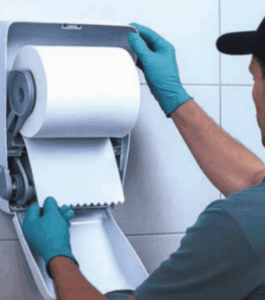 Distributori di carta professionali per bagni pubblici