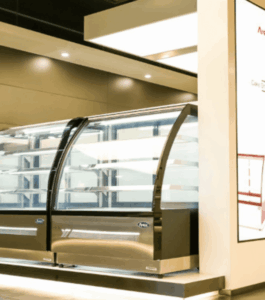 Mensola refrigerata professionale per banco bar o pizzeria