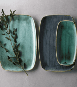 Porcellana linea Samphire Green professionale