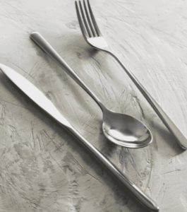 Posateria linea Estasi professionale design ergonomico