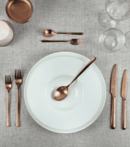 Posateria linea Sky Satin professionale acciaio opaco