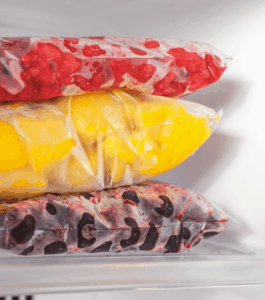 Sacchetti professionali per conservazione e congelamento alimenti