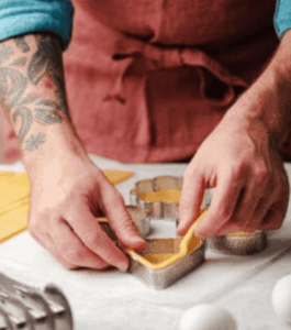 Sagome microforate triangolari in acciaio inox