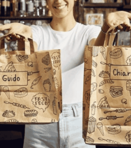 Shoppers take away resistenti per food delivery
