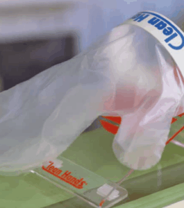 Sistema Clean Hands professionale per manipolazione alimenti