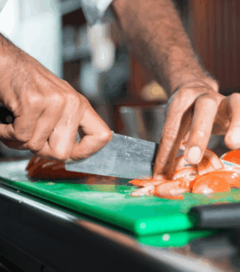 Tagliere professionale in polietilene per cucina