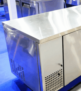 Tavolo congelatore professionale in acciaio inox