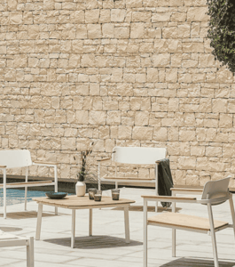 Poltrona outdoor professionale di design per hotel