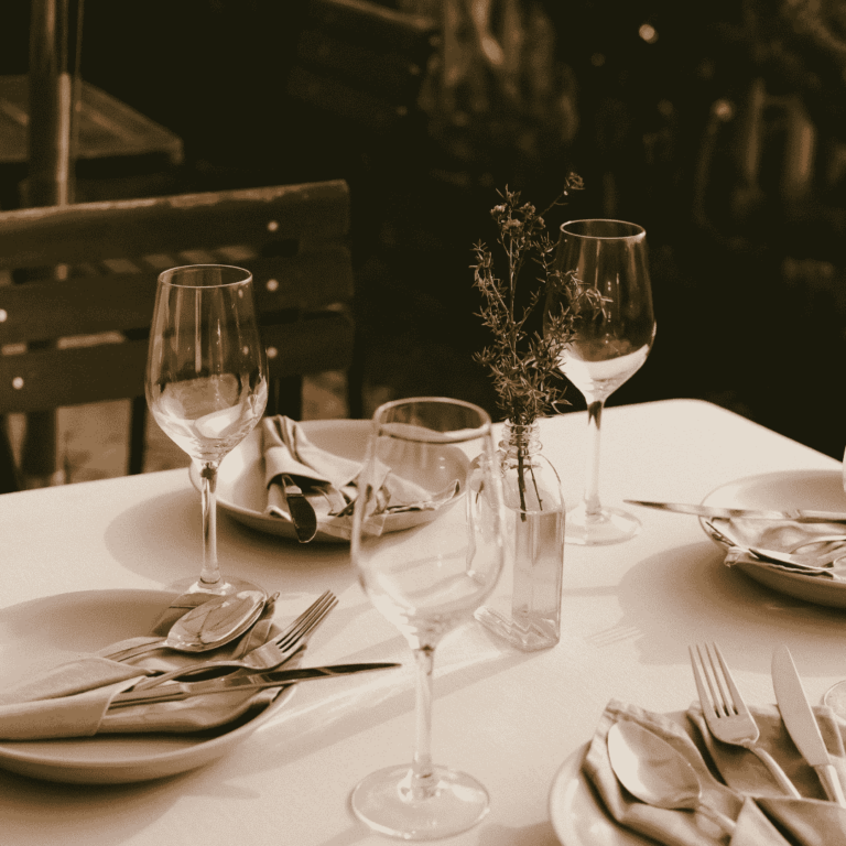 posate proessionali per la mise en place