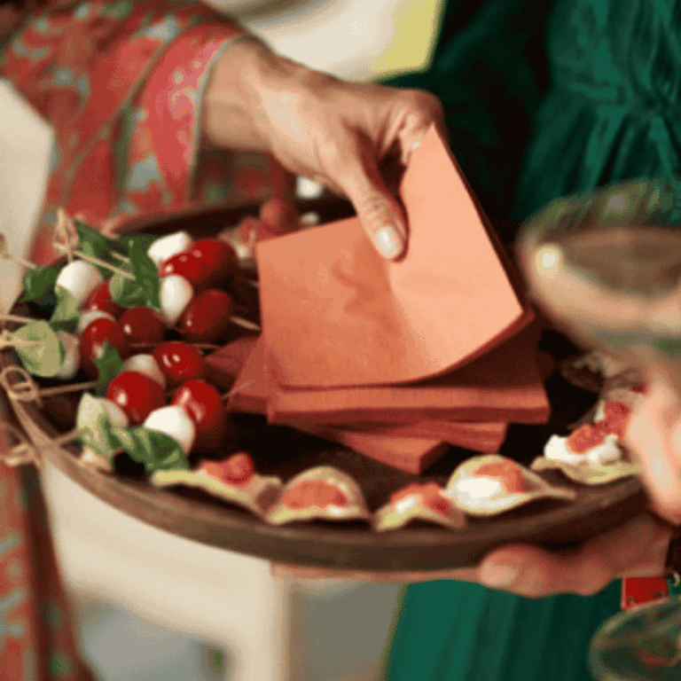 tovaglioli e forniture da tavola per il ristorante