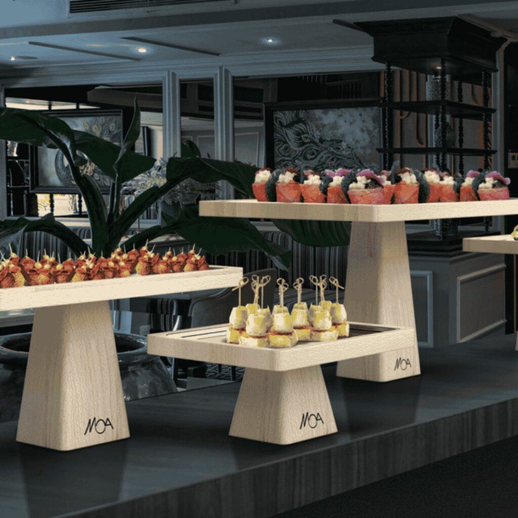 Allestimento buffet per bar