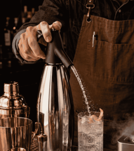 Sifoni e ricariche per seltz professionali per bar e mixology