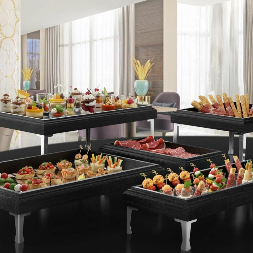 come creare un angolo cibo per aperitivo con moa design