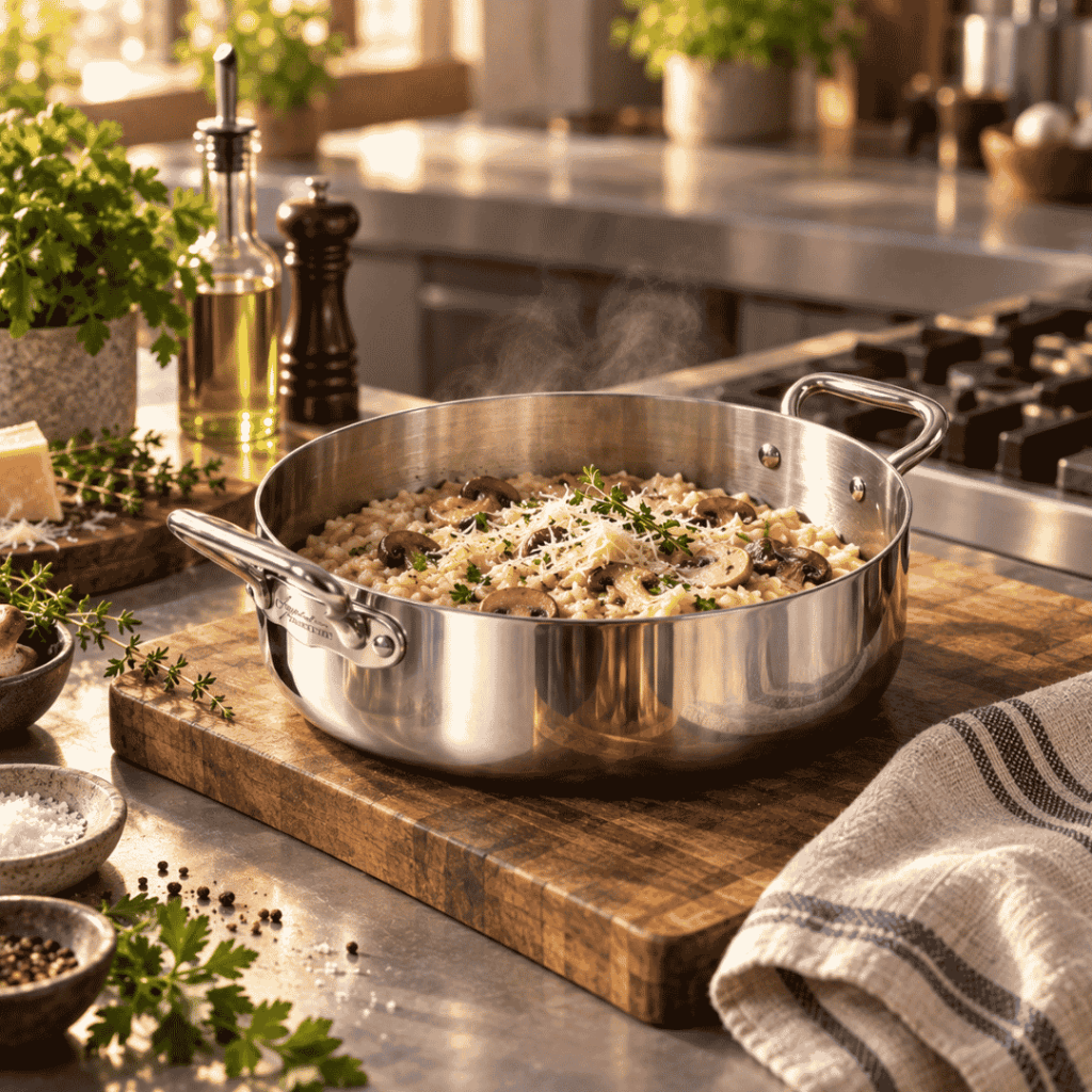 differenza tra pentola e casseruola in acciaio inox