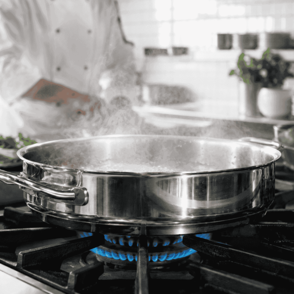pentolame professionale in acciaio inox