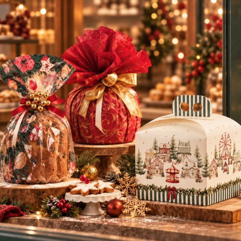 Allestimento Natalizio per Pasticceria