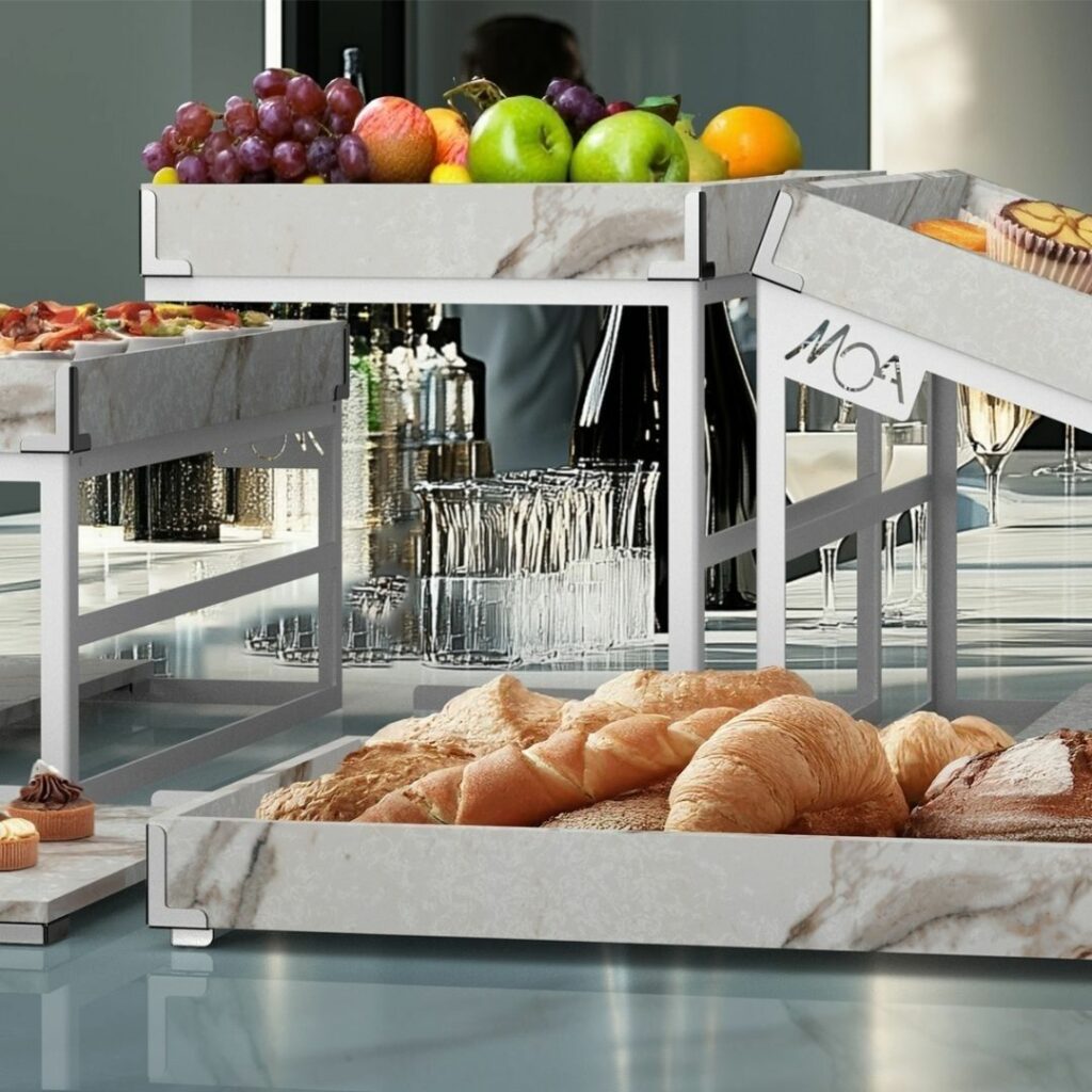 BUFFET PER STRUTTURE RICETTIVE DI MOA DESIGN